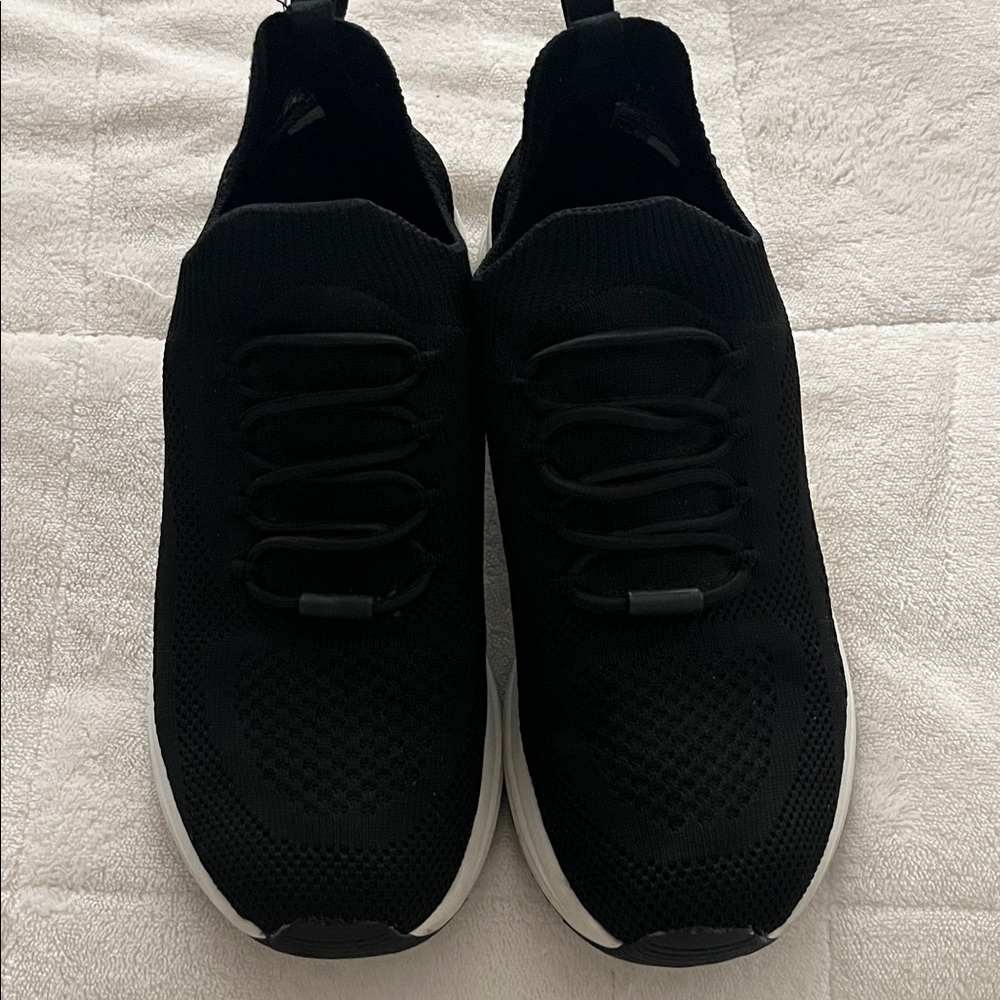 Skechers Black Knit Men's Sneakers